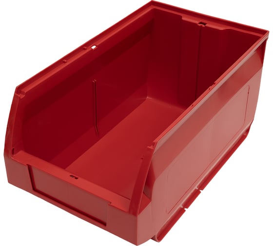 Ящик Gigant 400x230x200 ПП красный 32085