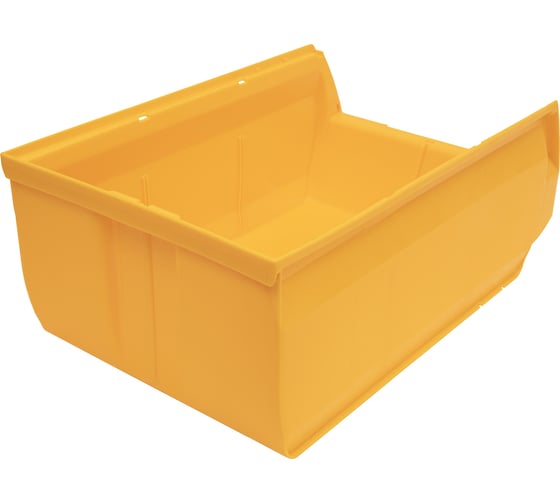 Ящик Gigant 500x310x200 ПП желтый 32088