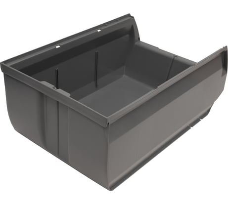Ящик Gigant 500x310x200 ПП темно-серый 32092