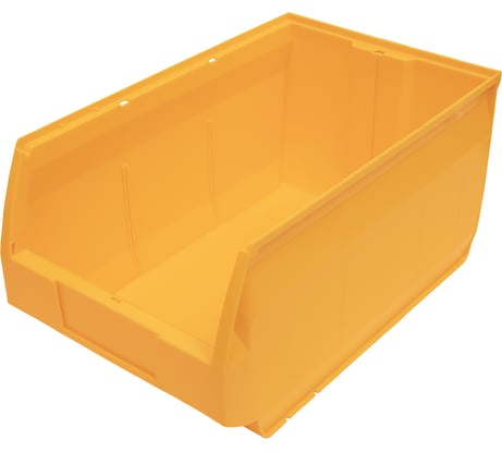 Ящик Gigant 500x310x250 ПП желтый 32094