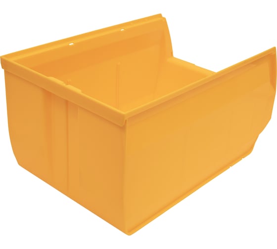 Ящик Gigant 500x310x250 ПП желтый 32094