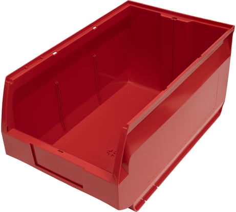 Ящик Gigant 500x310x250 ПП красный 32096