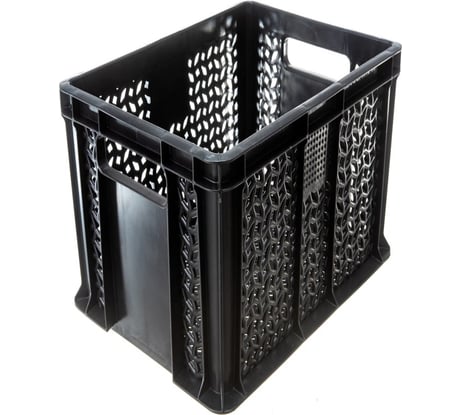 Ящик Дигрус перфорированный 400x300x230 чёрный Я/ПЕР-4323-Ч/Д