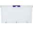 Контейнер с крышкой HONEYCOMB 80 л, серия, прозрачный HOME M-H80-00.07new 6