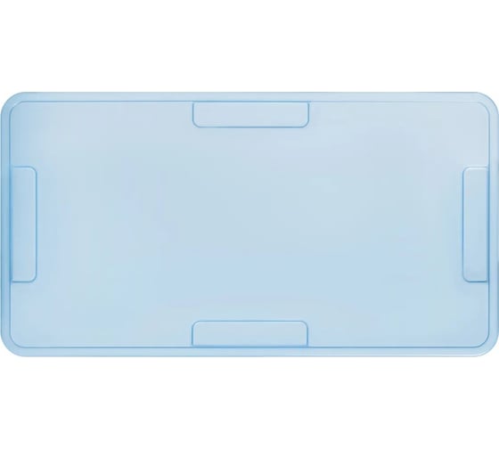 Контейнер с крышкой HONEYCOMB 80 л, серия HOME, прозрачно-голубой M-H80-00.06new