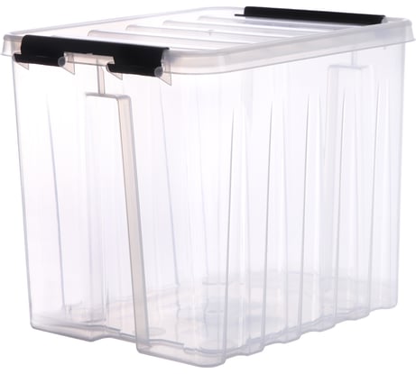 Контейнер с крышкой HONEYCOMB 210x170x180 мм, 4,5 л, прозрачный M-004-00.07n