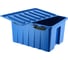 Контейнер с крышкой HONEYCOMB740x565x415, 120 л, синий M-120-00.06n 6