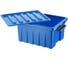 Контейнер с крышкой HONEYCOMB 500x390x255, 36 л, синий M-036-00.06n 4