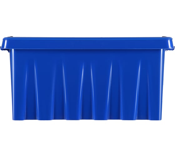 Контейнер с крышкой HONEYCOMB 415x300x195, 16 л, синий M-016-00.06n