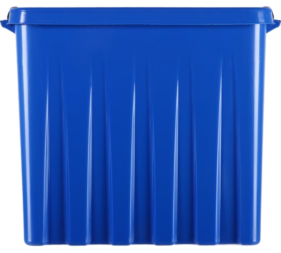 Контейнер с крышкой HONEYCOMB 210x170x180, 4.5 л, синий M-004-00.06n