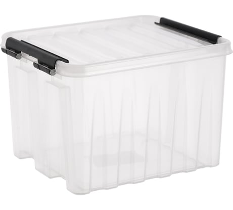 Контейнер с крышкой HONEYCOMB 210x170x140, 3.5 л, прозрачный M-003-00.07n