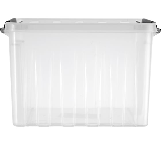 Контейнер с крышкой HONEYCOMB 210x170x140, 3.5 л, прозрачный M-003-00.07n
