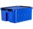 Контейнер с крышкой HONEYCOMB 210x170x100, 2,5 л, синий M-002-00.06n 2