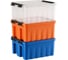 Контейнер с крышкой HONEYCOMB 210x170x100, 2,5 л, синий M-002-00.06n 4
