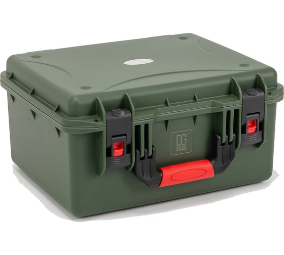Кейс герметичный DGCASE ударопрочный, IP67, 435х340х220 DGCASE@80-02-olive 1