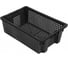 Ящик овощной Rainberg 600x200x400 мм черный 1.9 кг штабелируемый 6173 1