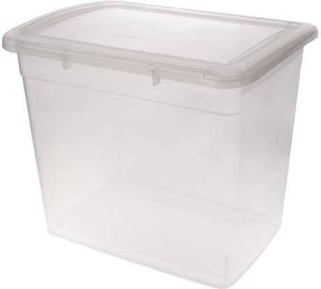 Ящик для хранения Branq Laconic 20 л, прозрачный BQ2506ПР