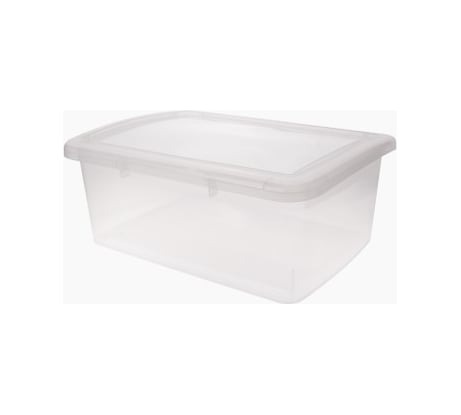 Ящик для хранения Branq Laconic 7 л, прозрачный BQ2502ПР
