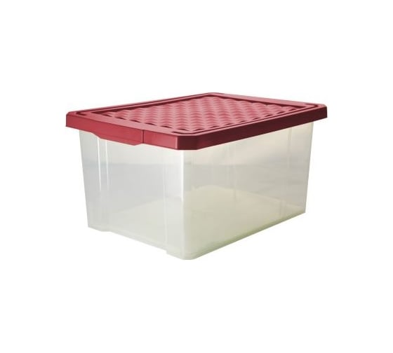 Ящик для хранения Branq Unibox 12 л, бордовый BQ2561БРД