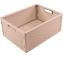 Сборный ящик Branq Nature большой, кофейный BQ1208КФ