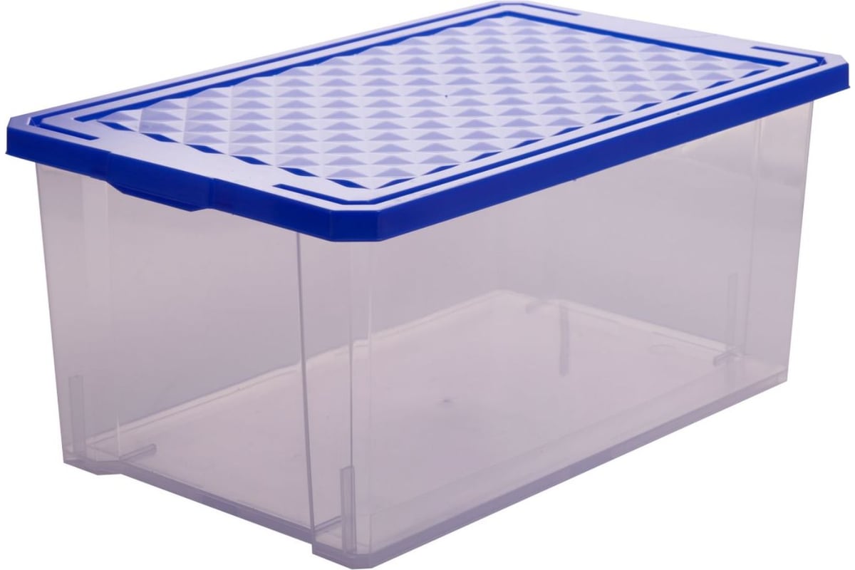 Ящик для хранения Branq Optima 12 л синий лего BQ2571СНЛЕГО - выгодная ...