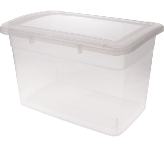 Ящик для хранения Branq Laconic 14 л прозрачный BQ2505ПР