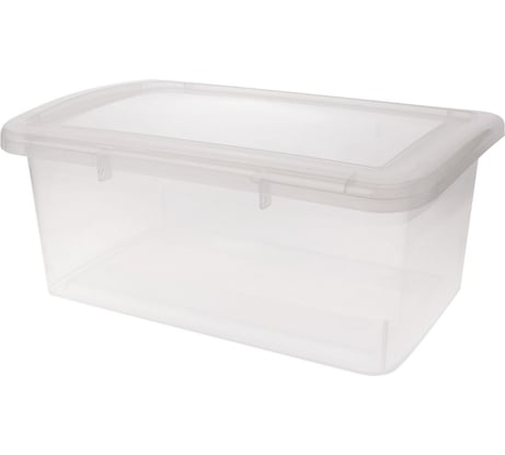 Ящик для хранения Branq Laconic 9 л прозрачный BQ2503ПР