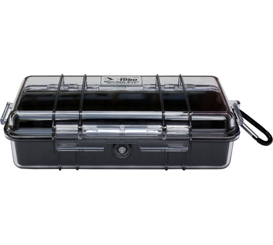 Защитный кейс Pelican 1060 черный с прозрачной крышкой 1060-025-100E