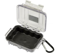 Защитный кейс Pelican 1010 черный с прозрачной крышкой 1010-025-100E