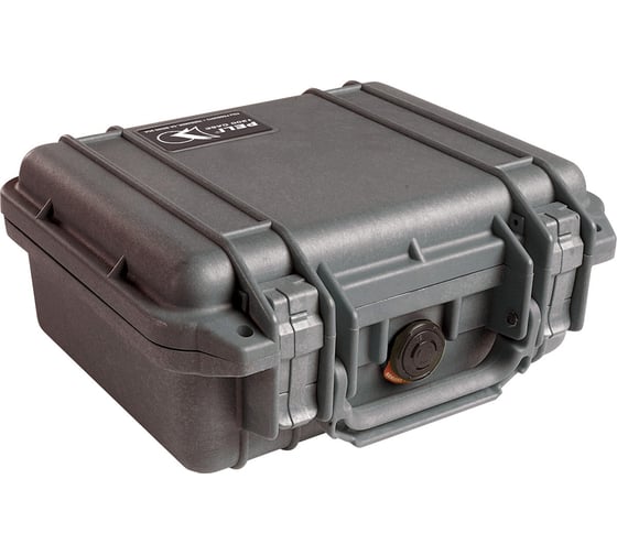 Защитный кейс Pelican 1200 черный с поропластом 1200-000-110E 1