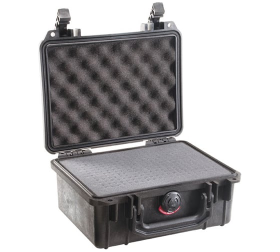 Защитный кейс Pelican 1150 черный с поропластом 1150-000-110E