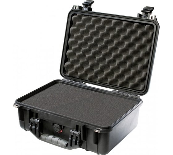 Защитный кейс Pelican 1450 черный с поропластом 1450-000-110E