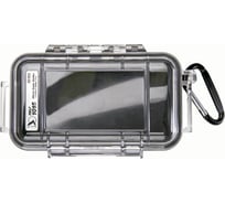 Защитный кейс Pelican 1015 черный с прозрачной крышкой 1015-005-100E