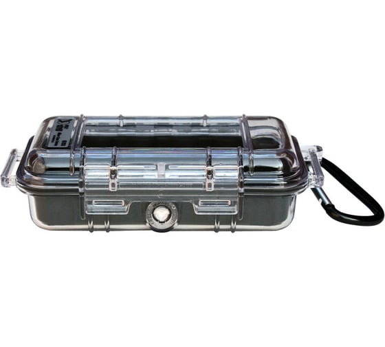 Защитный кейс Pelican 1015 черный с прозрачной крышкой 1015-005-100E