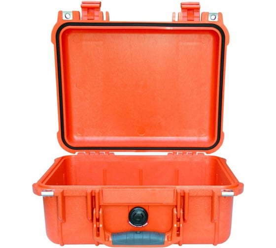 Защитный кейс Pelican 1400 оранжевый пустой 1400-001-150E