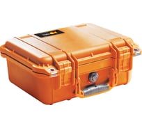 Защитный кейс Pelican 1400 оранжевый с поропластом 1400-000-150E