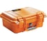 Защитный кейс Pelican 1400 оранжевый с поропластом 1400-000-150E 1