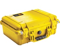 Защитный кейс Pelican 1450 желтый с поропластом 1450-000-240E
