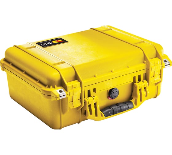 Защитный кейс Pelican 1450 желтый с поропластом 1450-000-240E 1