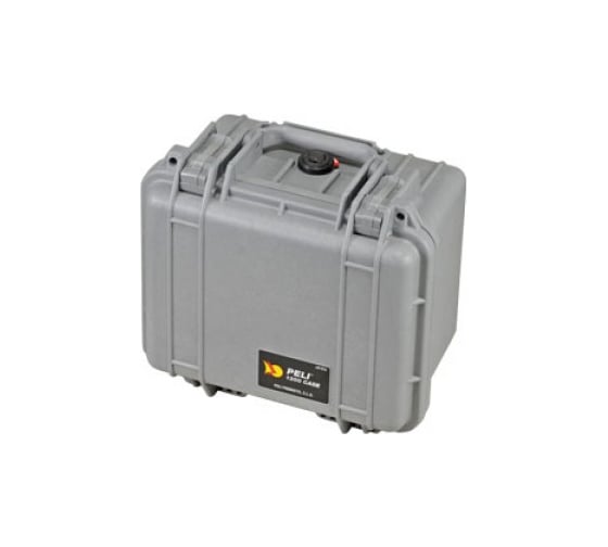 Защитный кейс Pelican 1300 серый пустой 1300-001-180E