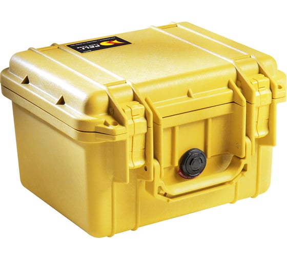 Защитный кейс Pelican 1300 желтый с поропластом 1300-000-240E 1