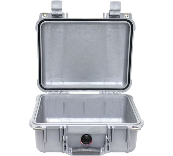 Защитный кейс Pelican 1400 серый пустой 1400-001-180E
