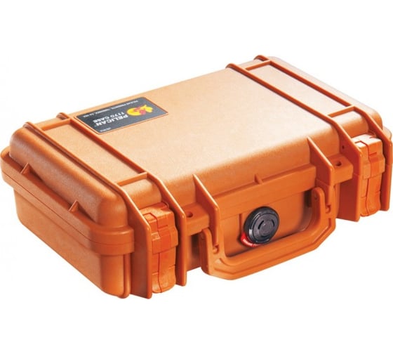 Защитный кейс Pelican 1170 оранжевый пустой 1170-001-150E