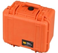 Защитный кейс Pelican 1300 оранжевый пустой 1300-001-150E