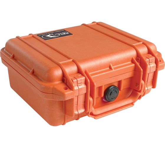 Защитный кейс Pelican 1200 оранжевый с поропластом 1200-000-150E 1