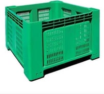 Бокс-паллет пластиковый Дигрус Зеленое яблоко Б-П-11.11.77-Зя/Д