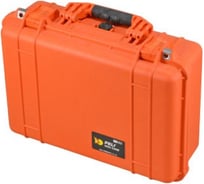 Защитный кейс Pelican 1500 оранжевый с поропластом 1500-000-150E