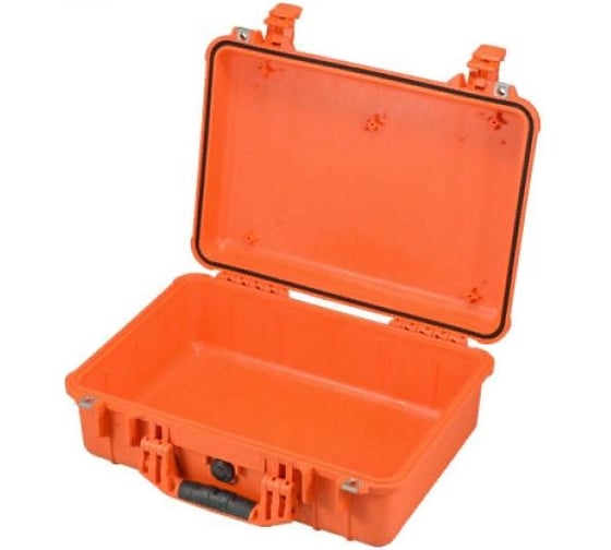 Защитный кейс Pelican 1500 оранжевый пустой 1500-001-150E