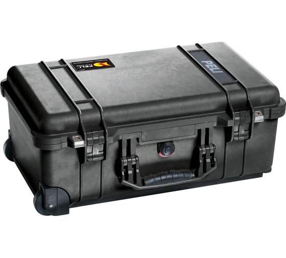 Защитный кейс Pelican 1510 черный с отсеком для одежды и органайзером для ноутбука 1510-006-110E