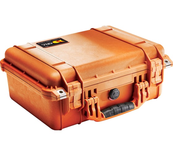 Защитный кейс Pelican 1450 оранжевый с поропластом 1450-000-150E 1